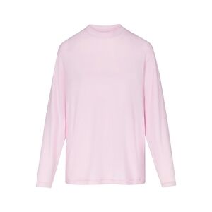 NWT SKIMS BOYFRIEND LONG SLEEVE T-SHIRT IN CHERRY BLOSSOM